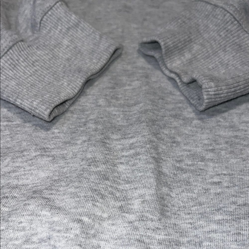 EUC - Champion Gray Zip Up Sweater Athletic Casual - Picture 3 of 7